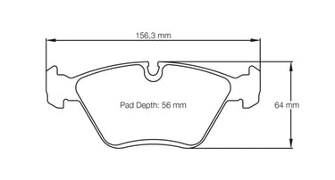 Pagid Racing Brake Pads No. 1295 - Competition Motorsport